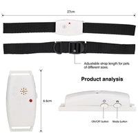 HKM-3312573 Ultrasonic Dog Insect Repeller with Adjustable Modes to Safeguard Pets from Pests