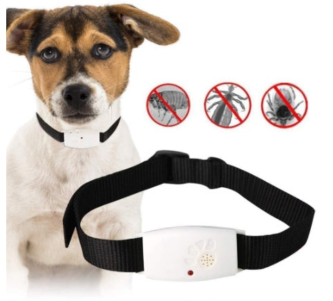 HKM-3312573 Ultrasonic Dog Insect Repeller with Adjustable Modes to Safeguard Pets from Pests