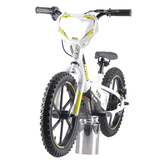 HKM-331347 Electric Kids Balance Bike with 16-Inch Aluminum Alloy Frame and Disc Brakes, 2-Speed Options, 36V Motor