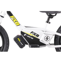 HKM-331347 Electric Kids Balance Bike with 16-Inch Aluminum Alloy Frame and Disc Brakes, 2-Speed Options, 36V Motor