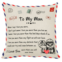 HKM-331475 Peach Skin and Short Plush Cartoon/Anime Pillowcases for Sofa - 40x40cm & 45x45cm Options Available