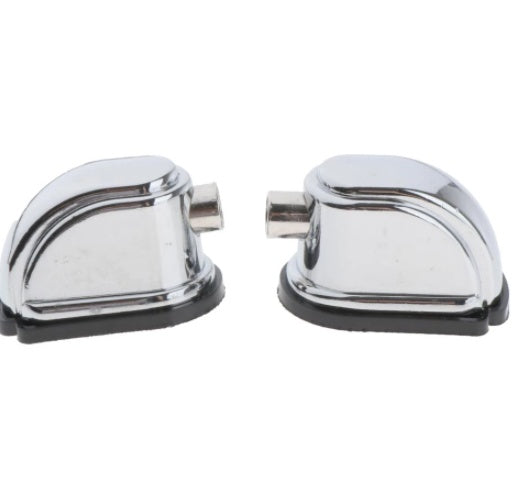 HKM-331603 Adjustable Silver Drum Ears - Thick, Durable Material for Stability