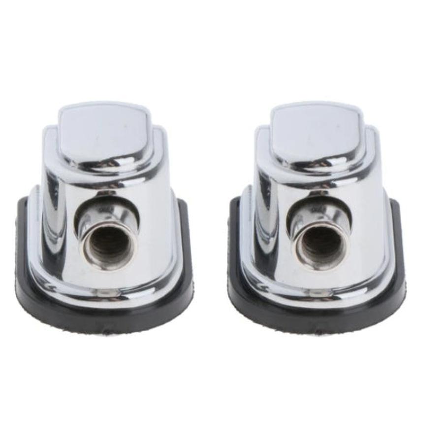 HKM-331603 Adjustable Silver Drum Ears - Thick, Durable Material for Stability