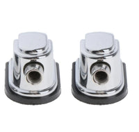 HKM-331603 Adjustable Silver Drum Ears - Thick, Durable Material for Stability