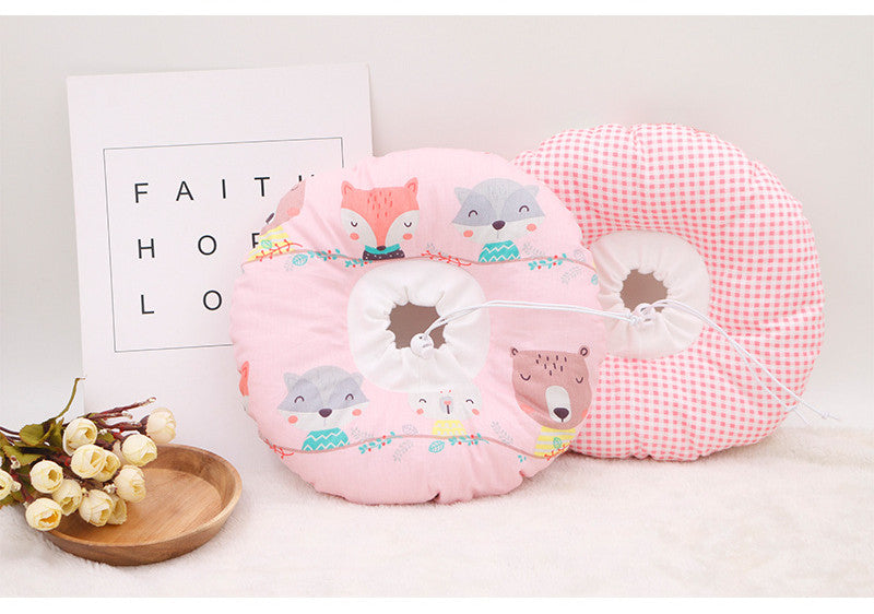 HKM-3318333 Cartoon Pattern Anti-Licking Headgear for Cats and Dogs - Cotton Collar for All Seasons