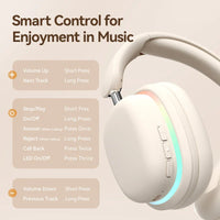 HKM-331923 Wireless Foldable Headphones with Rotatable Mic and BT 5.3 Stereo Earphones