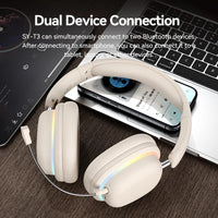 HKM-331923 Wireless Foldable Headphones with Rotatable Mic and BT 5.3 Stereo Earphones