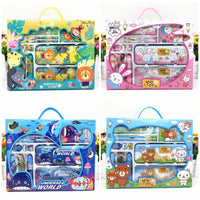 HKM-332051 Kawaii Cartoon Kids Stationery Set - Cute DIY Essentials for School Supplies