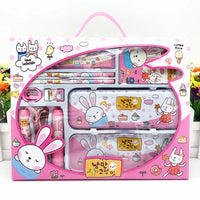 HKM-332051 Kawaii Cartoon Kids Stationery Set - Cute DIY Essentials for School Supplies