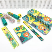 HKM-332051 Kawaii Cartoon Kids Stationery Set - Cute DIY Essentials for School Supplies