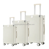 HKM-332307 Business Travel Trolley Bag with Laptop Pocket - Lightweight Cabin Luggage Set