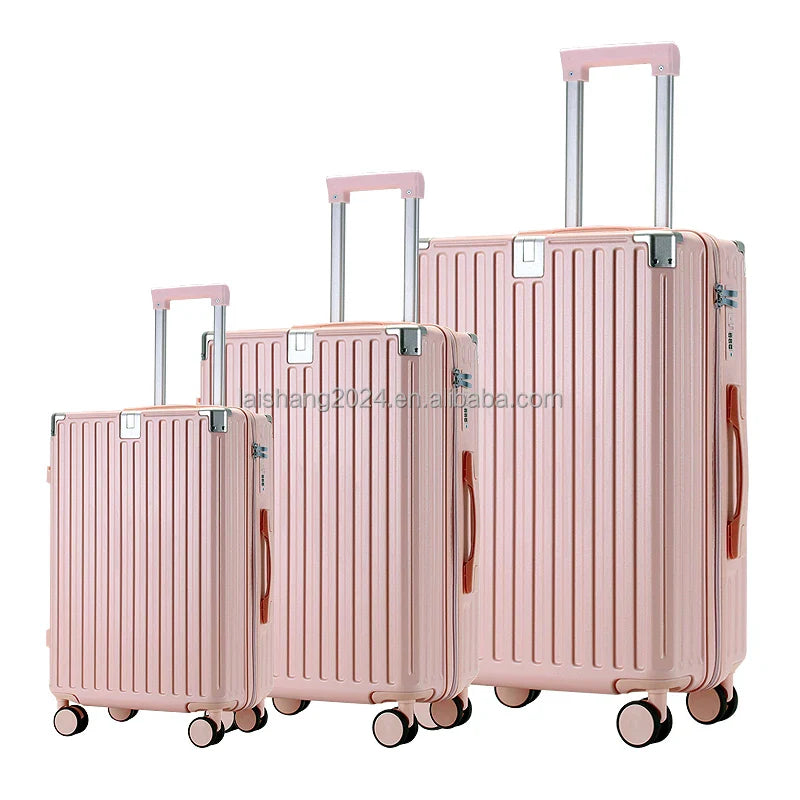 HKM-332307 Business Travel Trolley Bag with Laptop Pocket - Lightweight Cabin Luggage Set