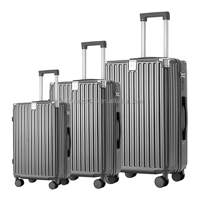HKM-332307 Business Travel Trolley Bag with Laptop Pocket - Lightweight Cabin Luggage Set