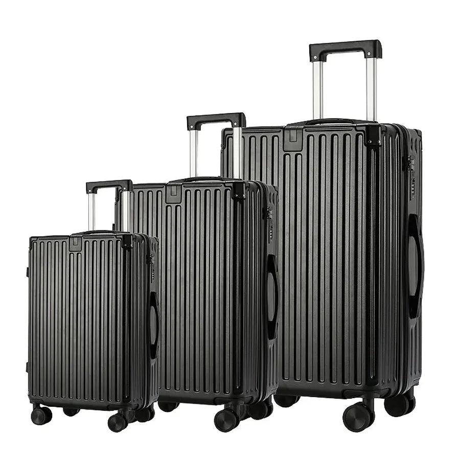 HKM-332307 Business Travel Trolley Bag with Laptop Pocket - Lightweight Cabin Luggage Set