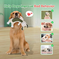 HKM-3323581 No Stuffing Crinkle Plush Dog Toys for Interactive Play - Perfect for Heavy Chewers of All Sizes