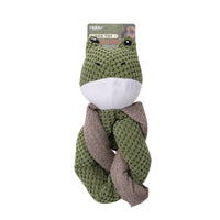 HKM-3323581 No Stuffing Crinkle Plush Dog Toys for Interactive Play - Perfect for Heavy Chewers of All Sizes