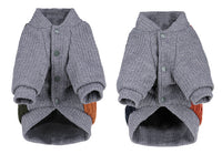 HKM-3324093 Cozy Cotton Dog Sweater for Stylish Canine Comfort