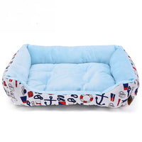 HKM-3326141 Cozy Winter Pet Kennel with Soft Shu Cotton Velvet and Oxford Cloth Bottom