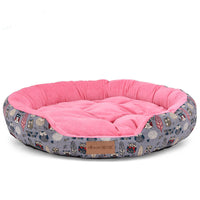 HKM-3326141 Cozy Winter Pet Kennel with Soft Shu Cotton Velvet and Oxford Cloth Bottom