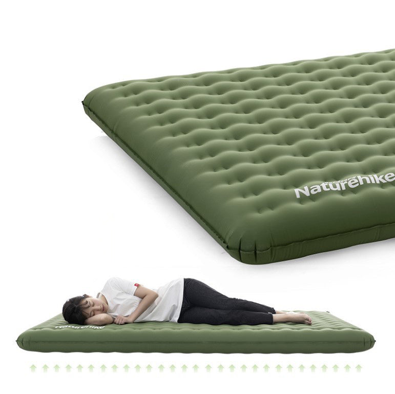 HKM-332627 Double-Sized Thickened Portable Inflatable Cushion - Moisture-Proof Design for Camping and Outdoor Use