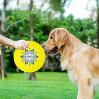 HKM-3326909 Floating Bite-Resistant Frisbee for Large Dogs - Ideal for Training and Play