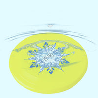 HKM-3326909 Floating Bite-Resistant Frisbee for Large Dogs - Ideal for Training and Play