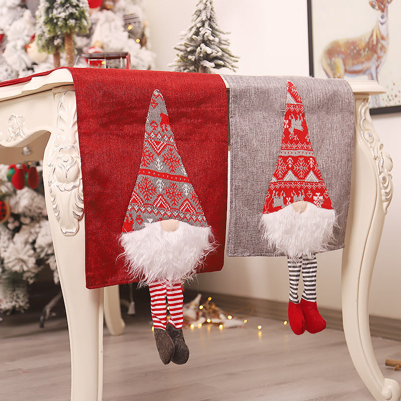 HKM-332691 Linen and Wool Table Runner for Seasonal Decor and Everyday Use