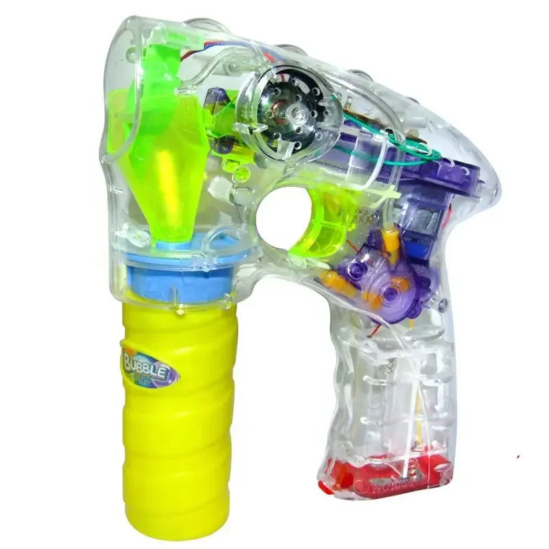 HKM-332883 Kids Bubble Gun with LED Lights - Fun Toy for Ages 2 to 4