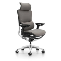 HKM-333011 Ergonomic High-Back Office Chair with Soft PU Armrests and Mesh Fabric Backrest