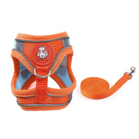 HKM-3331133 Breathable Reflective Mesh Pet Haulage Rope Set with Chest Strap