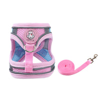 HKM-3331133 Breathable Reflective Mesh Pet Haulage Rope Set with Chest Strap