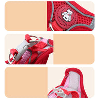 HKM-3331133 Breathable Reflective Mesh Pet Haulage Rope Set with Chest Strap