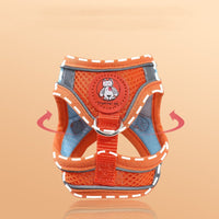 HKM-3331133 Breathable Reflective Mesh Pet Haulage Rope Set with Chest Strap