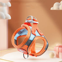 HKM-3331133 Breathable Reflective Mesh Pet Haulage Rope Set with Chest Strap