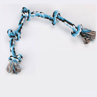 HKM-3332669 Durable Cotton Rope Dog Knot Toy for Chewing and Teeth Cleaning, 90cm Long