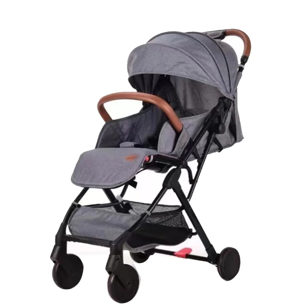HKM-333267 Lightweight 2-in-1 Baby Stroller with Easy Folding Design