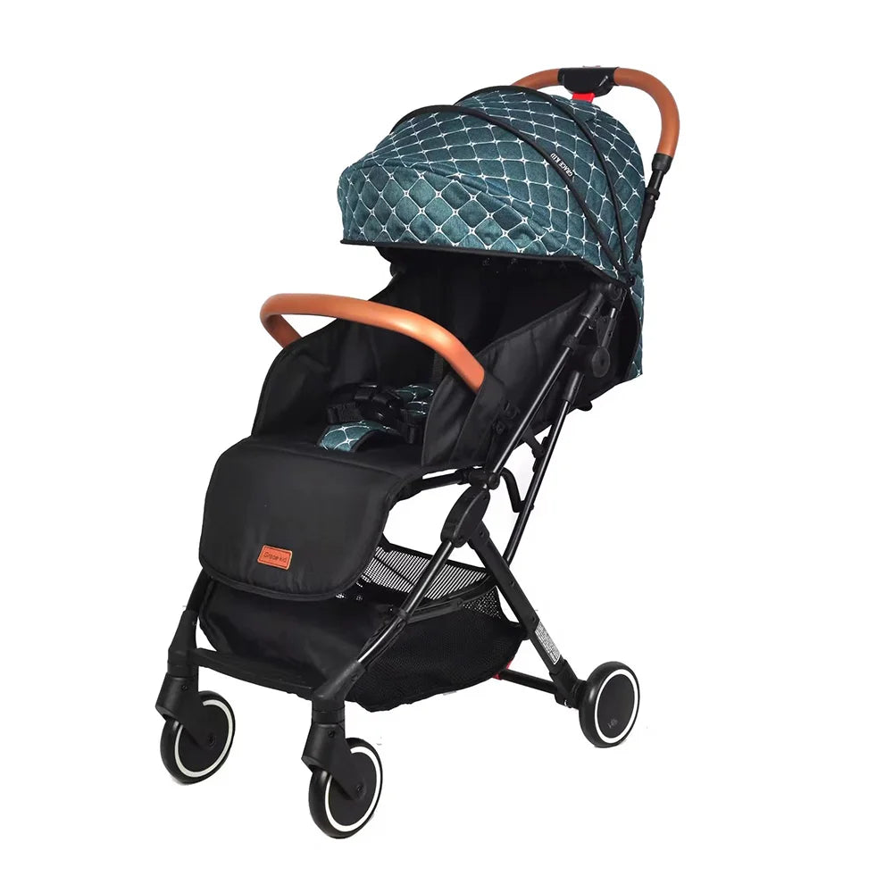 HKM-333267 Lightweight 2-in-1 Baby Stroller with Easy Folding Design
