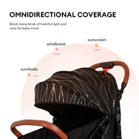 HKM-333267 Lightweight 2-in-1 Baby Stroller with Easy Folding Design