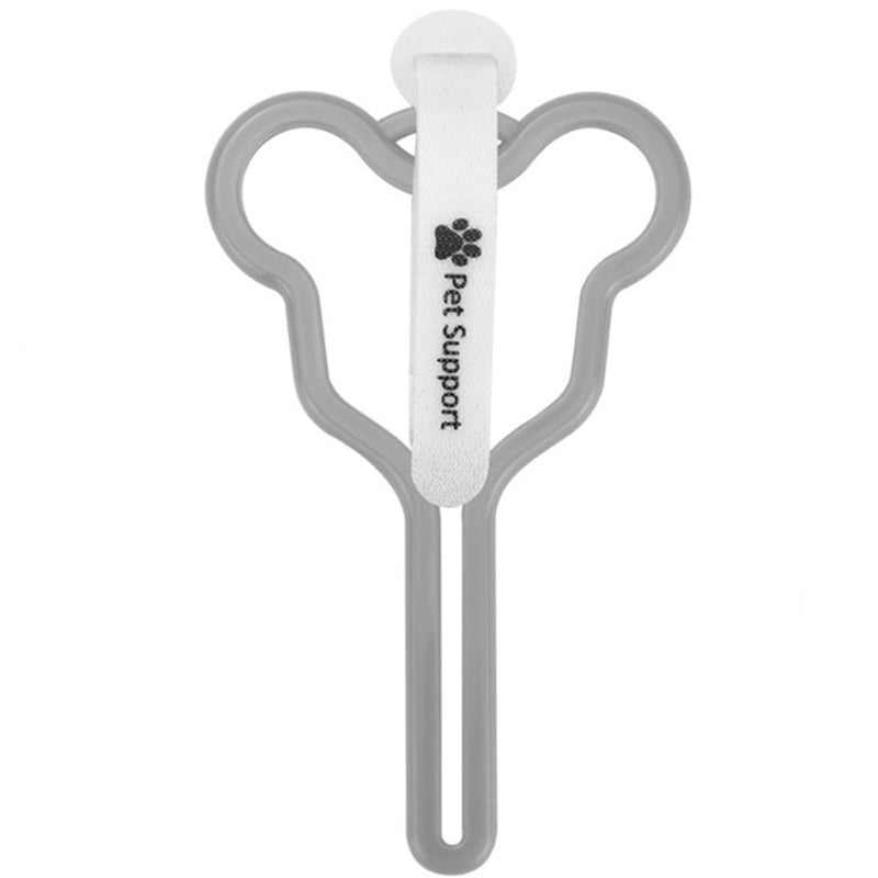 HKM-3333309 Hands-Free Dog Poop Bag Holder with Adjustable Clip for Easy Walking and Cleaning