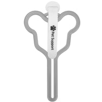 HKM-3333309 Hands-Free Dog Poop Bag Holder with Adjustable Clip for Easy Walking and Cleaning