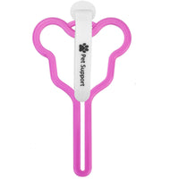 HKM-3333309 Hands-Free Dog Poop Bag Holder with Adjustable Clip for Easy Walking and Cleaning