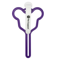 HKM-3333309 Hands-Free Dog Poop Bag Holder with Adjustable Clip for Easy Walking and Cleaning
