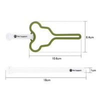 HKM-3333309 Hands-Free Dog Poop Bag Holder with Adjustable Clip for Easy Walking and Cleaning