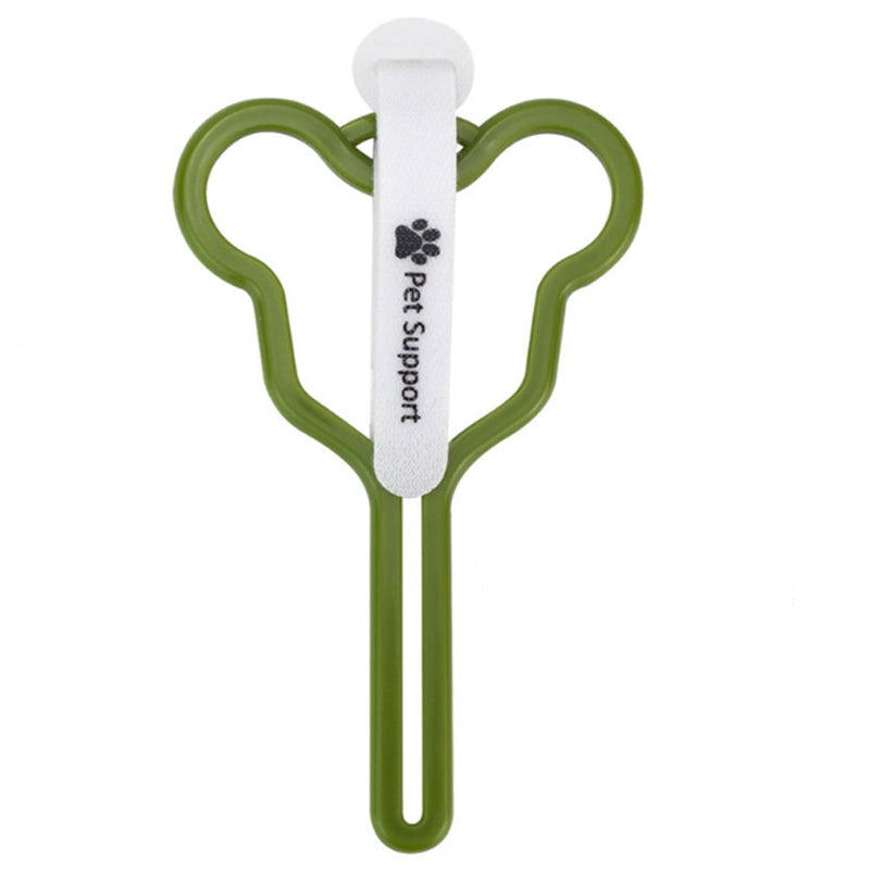 HKM-3333309 Hands-Free Dog Poop Bag Holder with Adjustable Clip for Easy Walking and Cleaning