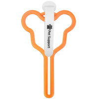 HKM-3333309 Hands-Free Dog Poop Bag Holder with Adjustable Clip for Easy Walking and Cleaning