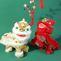 HKM-333331 Electric Walking Dancing Lion Plush Toy for Kids, Interactive Sounds, 11CM-30CM