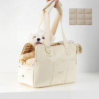 HKM-3334077 Portable Cat Carrier Bag with Headrest and Optional Accessories in Multiple Styles
