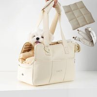 HKM-3334077 Portable Cat Carrier Bag with Headrest and Optional Accessories in Multiple Styles