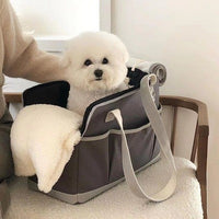 HKM-3334077 Portable Cat Carrier Bag with Headrest and Optional Accessories in Multiple Styles
