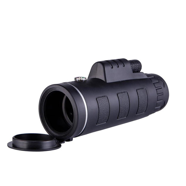 HKM-333459 High Magnification 40x60 Monocular Telescope with Compass and Accessories Options
